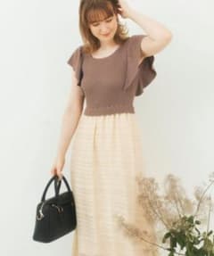 MAJESTIC LEGON / ノースリドッキングワンピースのサムネイル