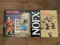 NOFX とNO USE FOR A NAMEのレコード2枚セットパンクメロコアのサムネイル