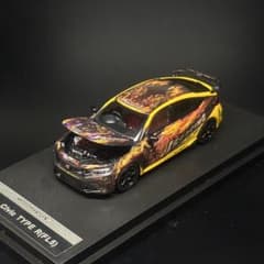 トミカ改造 ホンダ シビック EK9 環状族仕様 マジョレット ホット