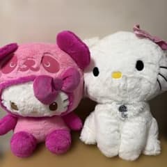 サンリオ チャーミーキティ グランデぬいぐるみ　パンダハローキティー