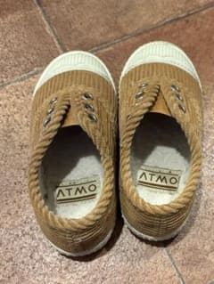 ATMO コーデュロイ スリッポン ブラウンのサムネイル