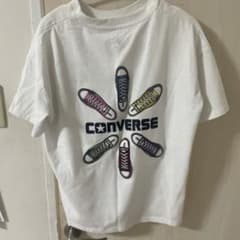 CONVERSE 半袖 Tシャツ ホワイト バックプリントのサムネイル