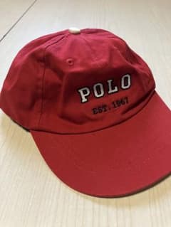 Polo RALPH LAURENラルフローレン　キャップ　赤　浅め　ストリートのサムネイル