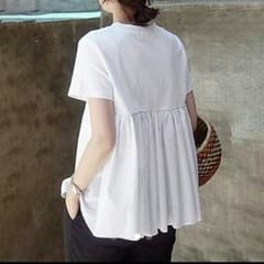未使用タグあり フリルTシャツのサムネイル