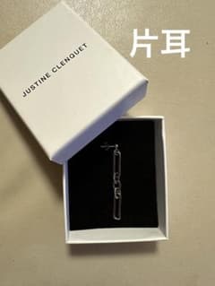 JUSTINE CLENQUET チェーンリンクピアス 片耳