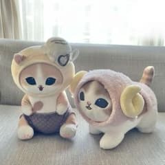 【更に値下げ！】mofusand アイスにゃんひつじにゃん BIGぬいぐるみ