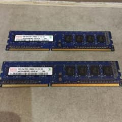 PC3-10600U 2GB 2枚セットのサムネイル