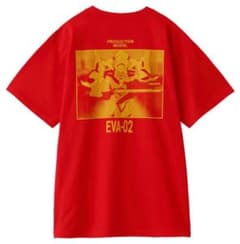 [미품] X-girl × EVANGELION 2호기 T셔츠