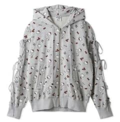 SNIDEL 【HELLO KITTY】レースアップパーカーのサムネイル