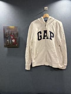 GAP ジップアップパーカー ホワイトのサムネイル