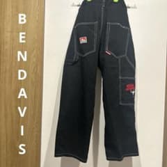 美品】ベンデイビス ペインターパンツ ブラック Mサイズ グラフィティ 