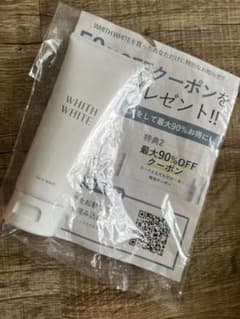 (新品、未使用、未開封)WHITH WHITE 洗顔フォームのサムネイル