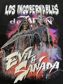 EVIL＆SANADAピクチャーTシャツのサムネイル