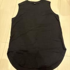 UNIQLO ノースリーブ ブラック Mのサムネイル