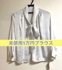 ボウタイブラウス　新品　1万円の品のサムネイル