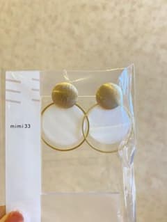 mimi33  ピアス　ゴールドのサムネイル