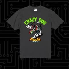 moon CRAZY DOG グラフィックTシャツのサムネイル