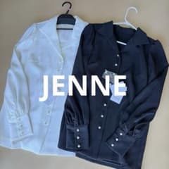 JENNE 2枚セットパールボタン付き長袖シャツ - メルカリ