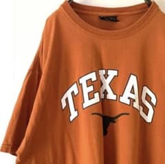 STEVE&BARRYS テキサス Tシャツ XL オレンジ 古着のサムネイル
