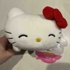 【新品未使用】ハローキティ こごちぬい ほっぺもちもち ぬいぐるみのサムネイル