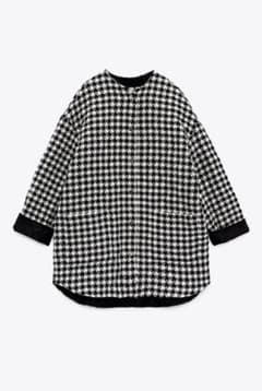 ZARA  テクスチャーキルティングジャケットのサムネイル