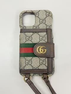 Gucci iPhone12ケース ショルダーストラップ付き Gucci iPhone12ケース ショルダーストラップ付き - メルカリ