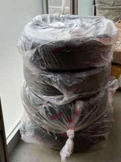 205/65R15 94S ホイール付き 4本セット 1本内側ヒビあるので安め 