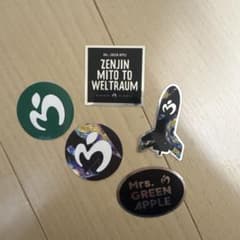 Mrs. GREEN APPLE 스티커 5장 세트