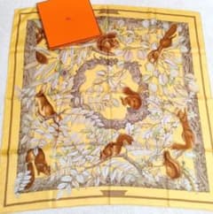 新品未使用 エルメス カレ90 CASSE NOISETTE（くるみ割り） - メルカリ