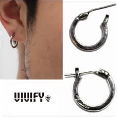 VIVIFY Hammered Hoop pierce(S) VFP-097 - メルカリ