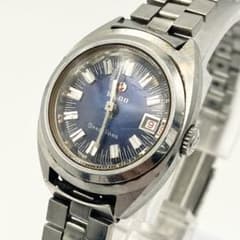 RADO SPACE WING 自動巻きレディース 青文字盤 稼働品 レトロ - メルカリ
