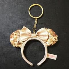 ディズニー　スパンコール カチューシャ ピンクゴールドのサムネイル