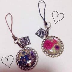 オーダー受付中 レジンストラップ❤︎のサムネイル