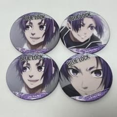 ブルーロック 御影玲王 缶バッジ AnimeJapan グリッター ブルーロック トレーディンググリッター缶バッジ 御影玲王 4個セット