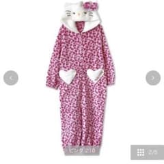 ヒョウ柄キティ着ぐるみパジャマ - メルカリ