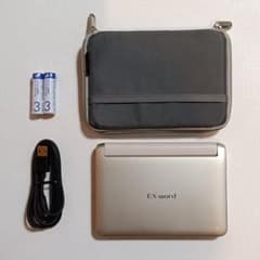 【動作確認済・電池付】カシオ 電子辞書 エクスワード XD-U6000 ケース付のサムネイル