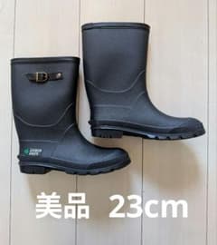 【美品】LOGOS DAYS ブラック長靴 23cmのサムネイル