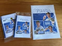 阪神タイガース 湯浅京己 マグカップ メモ帳 クリアファイルのサムネイル
