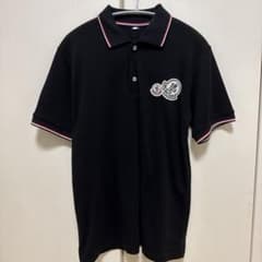 ✨大人気✨ MONCLER（モンクレール）　黒　半袖ポロシャツL ダブルロゴ Moncler モンクレール ダブルロゴ ポロシャツ S 美品 - メルカリ