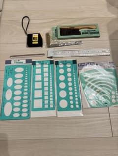 製図用品まとめ　テンプレート　TAKEDAのサムネイル