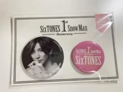 SixTONES 1stAnniversary缶バッジ京本大我のサムネイル