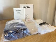 Konny 抱っこ紐 Mサイズ グレーのサムネイル