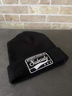 Subciety 黒 ニット帽のサムネイル