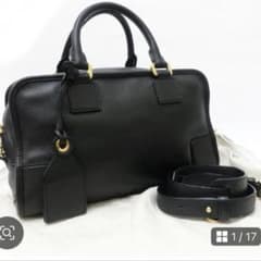 く*ら様 【良品出品】ロエベ　アマソナ28 ブラック　LOEWEのサムネイル