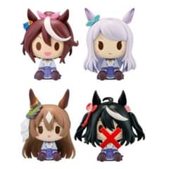 ウマ娘　一番くじ第7弾　D賞ちょこのっこフィギュア　4つセットのサムネイル