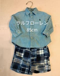ラルフローレン　デニムシャツ　ショートパンツ　セットのサムネイル