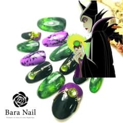 BaraNail マレフィセントネイルのサムネイル