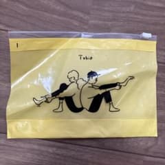 Tabio イラスト付きジッパーポーチのサムネイル