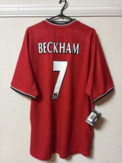 正規品・タグ付き】 ベッカム マンチェスターユナイテッド 00/02