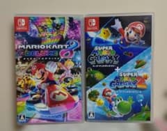 マリオカート8デラックス&スーパーマリオギャラクシー1 2 - メルカリ
